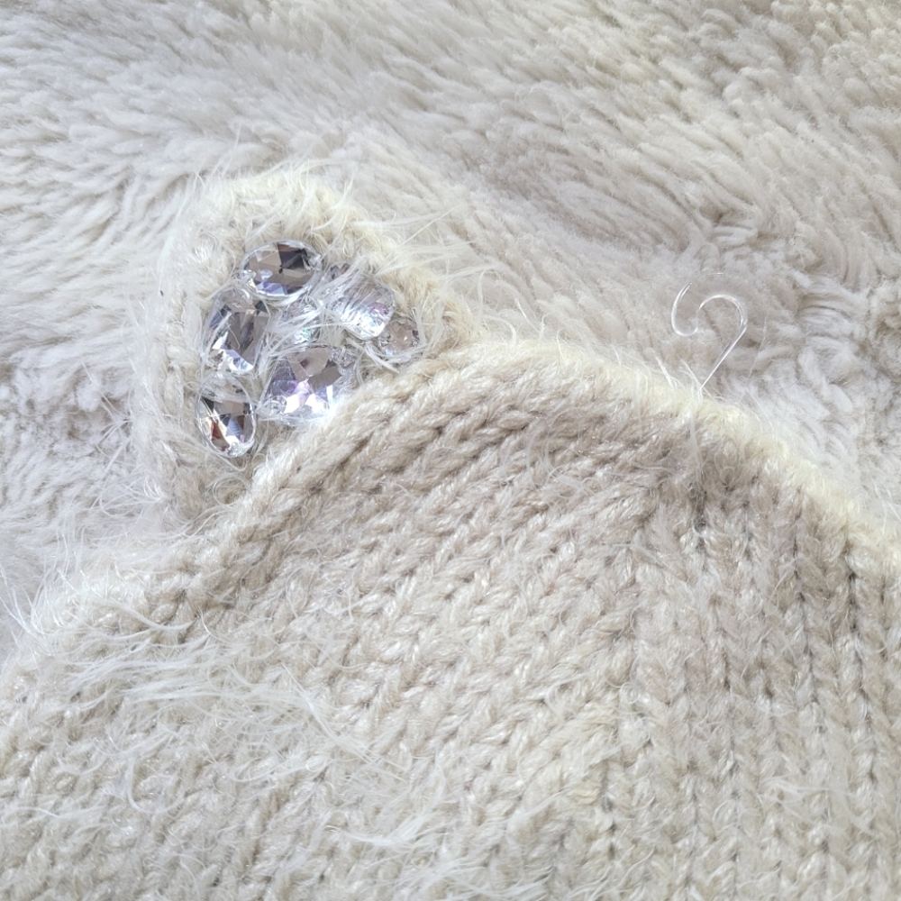 🍒NWOT🍒 GLAM CAT EARS BEANIE - Picture 3 of 5